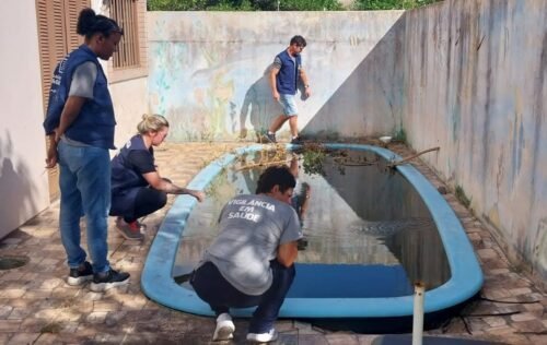 VIGILÂNCIA AMBIENTAL DE OSÓRIO ALERTA A POPULAÇÃO PARA A CONSERVAÇÃO DE TERRENOS E ACÚMULO DE LIXO PARA EVITAR A PROLIFERAÇÃO DO MOSQUITO DA DENGUE