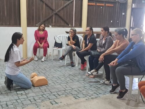 SERVIDORES DA SECRETARIA MUNICIPAL DE ASSISTÊNCIA SOCIAL E HABITAÇÃO E DA CASA DA CRIANÇA DE OSÓRIO PARTICIPAM DE CURSO DE BRIGADA DE INCÊNDIO