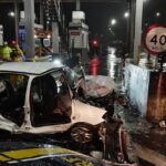 Tragédia na BR-101: Acidente em praça de pedágio deixa duas pessoas mortas em São João do Sul, SC