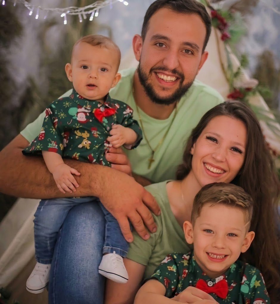 Casal e os dois filhos pequenos morreram no grave acidente, na noite deste Domingo, na SC-355