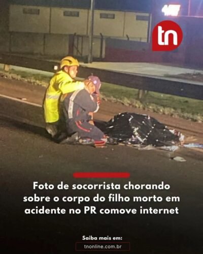 SOCORRISTA DO SAMU, NÃO SABIA QUE ERA O PROPRIO FILHO MORTO EM ACIDENTE