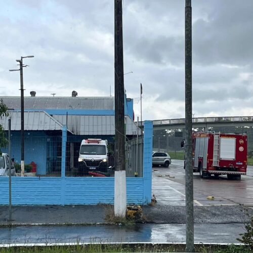 Trabalhador sofre descarga elétrica e é socorrido em estado grave em supermercado de Osório