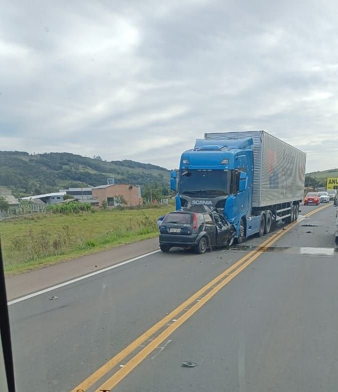 Mulher morre em acidente na RS 474, em Santo Ant&ocirc;nio da Patrulha