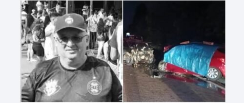 Dois torcedores do Coritiba morrem em colisão frontal na BR-116, em Mandirituba