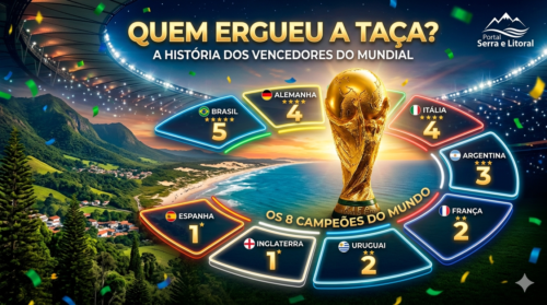 O Quadro de Honra (Os 8 Campeões)