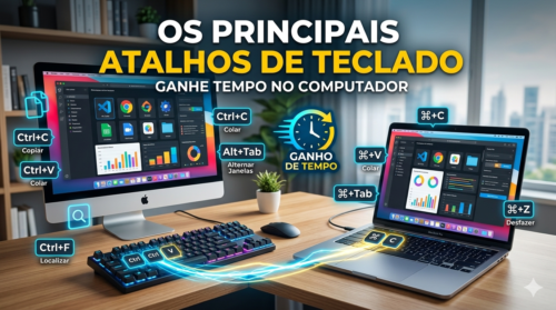 Dicas Essenciais: Conheça os Principais Atalhos de Teclado e Ganhe Tempo no Computador