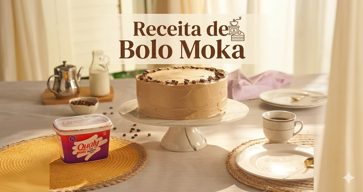 Receita BOLO MOKA