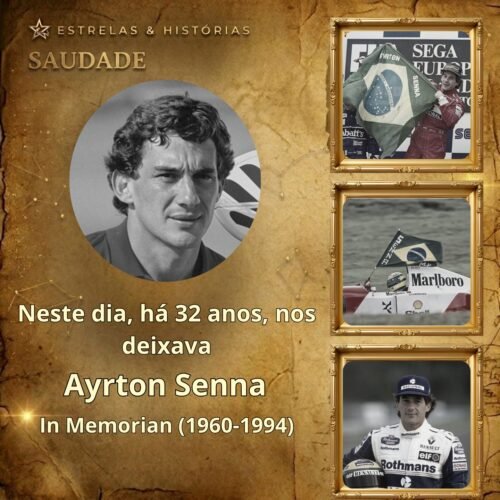 Primeiro de Maio: Neste dia, há 32 anos, nos deixava Ayrton Senna 