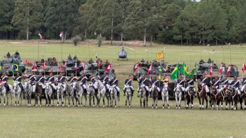 EXECUTIVO MUNICIPAL DE OSÓRIO PRESTIGIA CELEBRAÇÃO DOS 218 ANOS DO MARECHAL MANUEL LUÍS OSÓRIO NO PARQUE HISTÓRICO