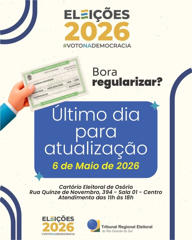 PRAZO PARA ENCAMINHAR O TÍTULO ELEITORAL E REGULARIZAR CADASTRO ENCERRA NESTA QUARTA-FEIRA 2 691730560 1414700764031820 517377122735133966 n