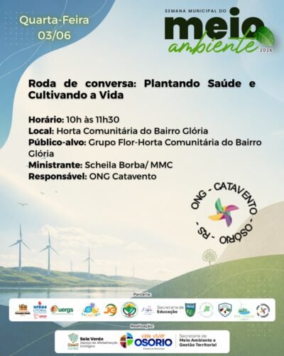 SEMANA DE MEIO AMBIENTE DE OSÓRIO VAI OFERECER PALESTRAS, OFICINAS E ATIVIDADES ESPECIAIS 32 707197918 1432717642230132 2829903290415855553 n