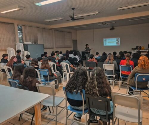 BRIGADA MILITAR REALIZA PALESTRA PREVENTIVA PARA ESTUDANTES EM OSÓRIO