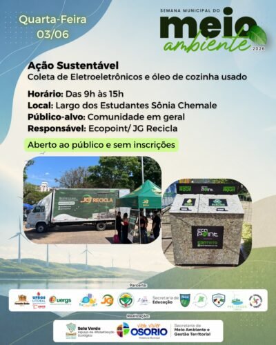 SEMANA DE MEIO AMBIENTE DE OSÓRIO VAI OFERECER PALESTRAS, OFICINAS E ATIVIDADES ESPECIAIS 35 707678681 1432717752230121 7299188220306714384 n