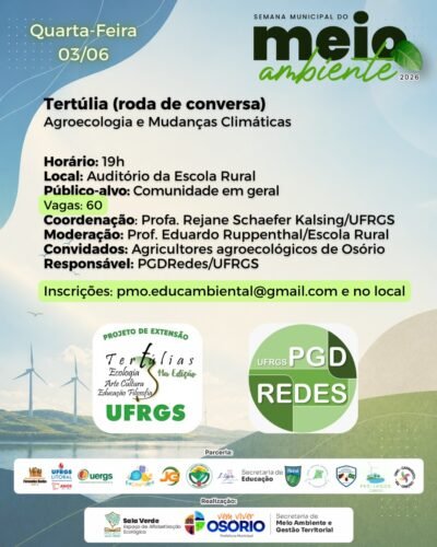 SEMANA DE MEIO AMBIENTE DE OSÓRIO VAI OFERECER PALESTRAS, OFICINAS E ATIVIDADES ESPECIAIS 26 707693820 1432717482230148 3220422215945972794 n
