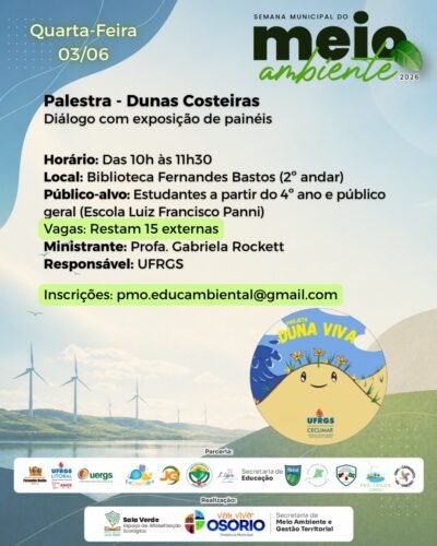 SEMANA DE MEIO AMBIENTE DE OSÓRIO VAI OFERECER PALESTRAS, OFICINAS E ATIVIDADES ESPECIAIS 30 707714069 1432717598896803 3178854702197268143 n