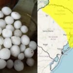 INMET Emite Alerta de Tempestade e Granizo para o Rio Grande do Sul