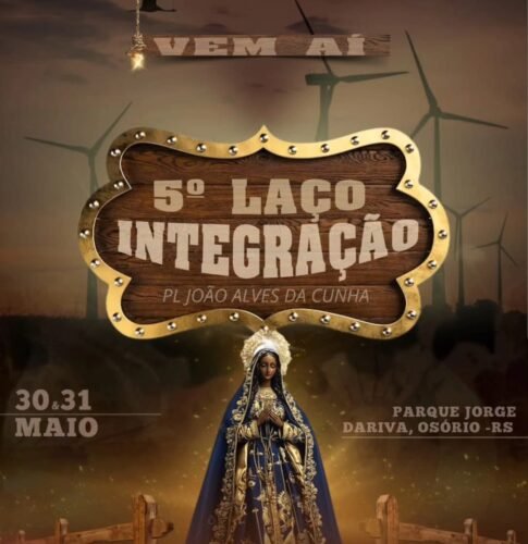 5º LAÇO INTEGRAÇÃO OCORRE NESTE SÁBADO E DOMINGO NO PARQUE DE RODEIOS JORGE DARIVA EM OSÓRIO