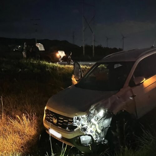 Falta de sinalização e iluminação volta a ser alvo de críticas após acidente no Entroncamento da RST-101, em Osório