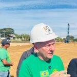 Empresário Luciano Hang visita obras da nova Loja Havan em Tramandaí