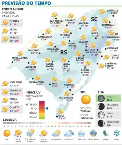 Quinta-feira será de frio intenso e aumento da nebulosidade no RS 1 WhatsApp Image 2026 05 20 at 19 00 19