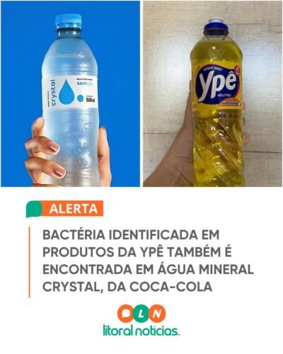 Bactéria Identificada em Produtos da Ipê também é Encontrada em Água Mineral Crystal, da Coca-cola 2 712100081 1701007178025495 7533283778705636165 n