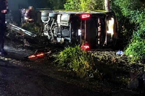 Acidente com ônibus de passageiros deixa um morto e mais de 10 feridos na Freeway, em Glorinha 2 717496963 2119172222148155 5802016870501891102 n 1