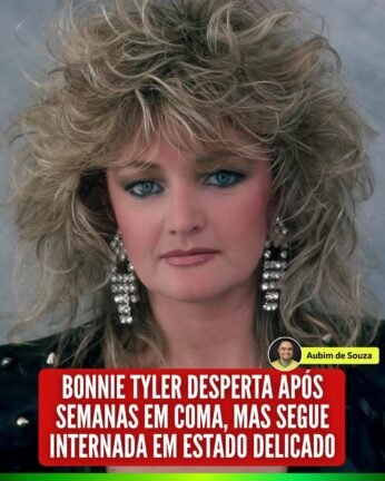 Bonnie Tyler desperta após semanas em coma, mas segue internada em estado delicado