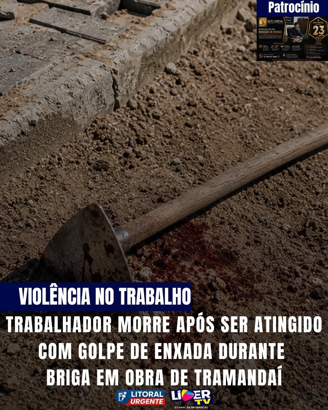 Trabalhador Morre após ser Atingido com Golpe de Enxada durante Briga em Obra de Tramandaí 2 724024302 122220437954337363 307222899488408622 n 1