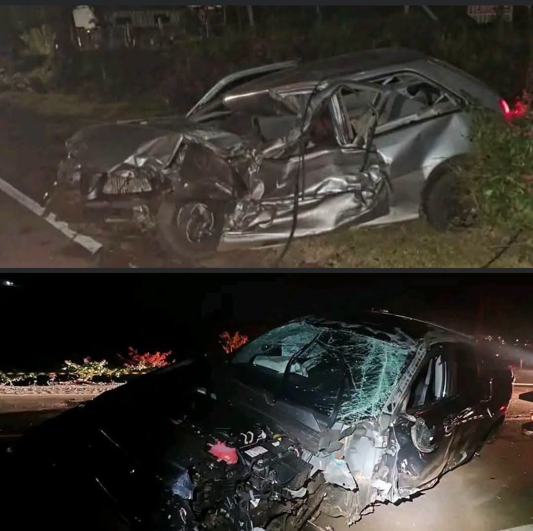 Jovem morre e quatro pessoas ficam feridas em colisão frontal na SC-283 em Caibi 1 Um jovem de 20 anos morreu e outras quatro pessoas ficaram feridas em uma colisão frontal entre um Fiat Toro e um VW Gol na noite de sexta-feira (26), na SC-283, em Caibi.