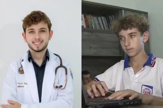 Jovem aprovado em Medicina aos 14 anos se forma aos 20 e vira destaque nacional 2 Natural de Itabaiana, José Victor Teles superou barreiras judiciais para iniciar a faculdade e teve formatura antecipada durante a pandemia.