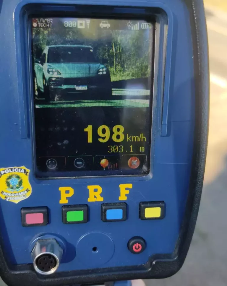 Motorista é flagrado dirigindo a quase 200 km/h em rodovia federal no interior do Rio Grande do Sul