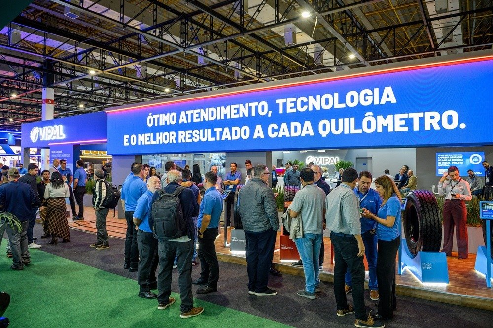 Vipal registra forte geração de negócios e apresenta lançamentos na Pneushow 2026 1 A Vipal Borrachas encerrou sua participação na Pneushow 2026 com resultados expressivos.