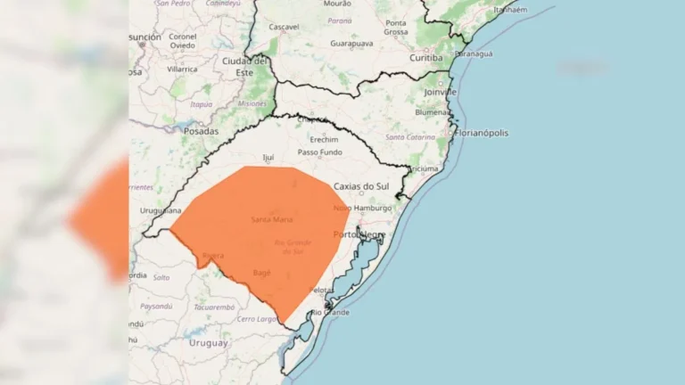 Frio congelante: Alerta do Inmet coloca quase 700 cidades em perigo no Sul do Brasil 3 Frio em SC e no RS 1