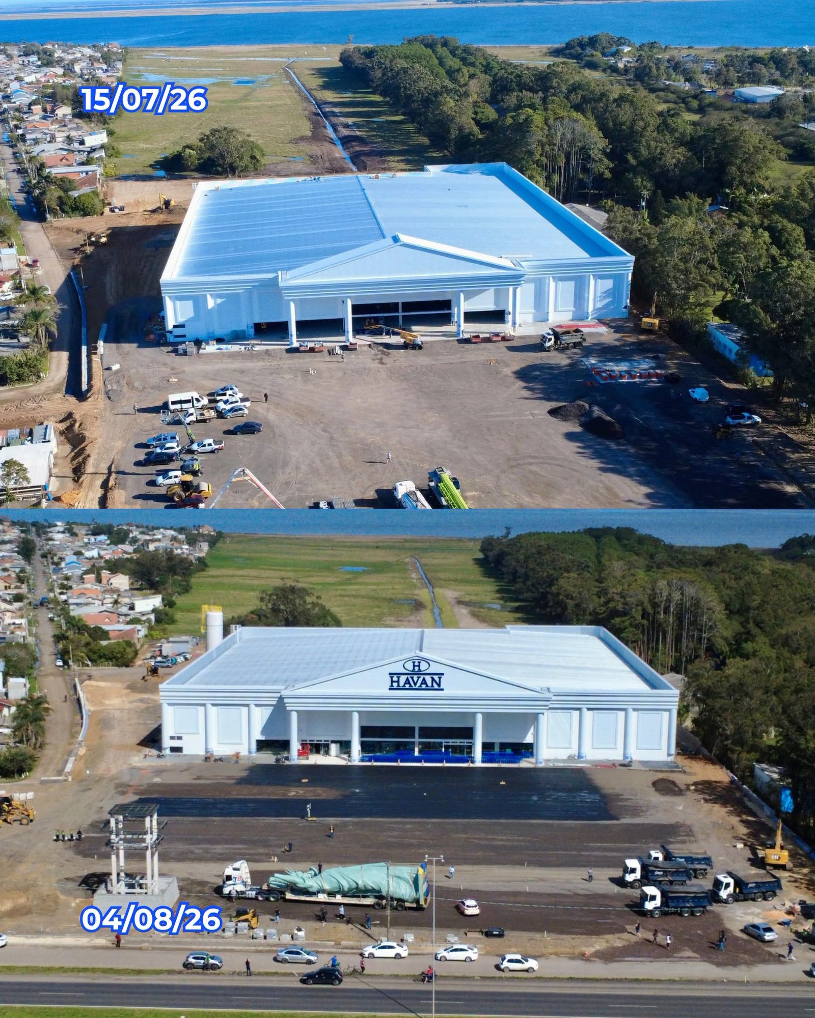 Havan confirma inauguração da unidade de Tramandaí para o dia 15 de Agosto 1 A empresa anunciou que a inauguração da nova megaloja será realizada no dia 15 de agosto, a partir das 10h, marcando a abertura da unidade no Litoral Norte Gaúcho.