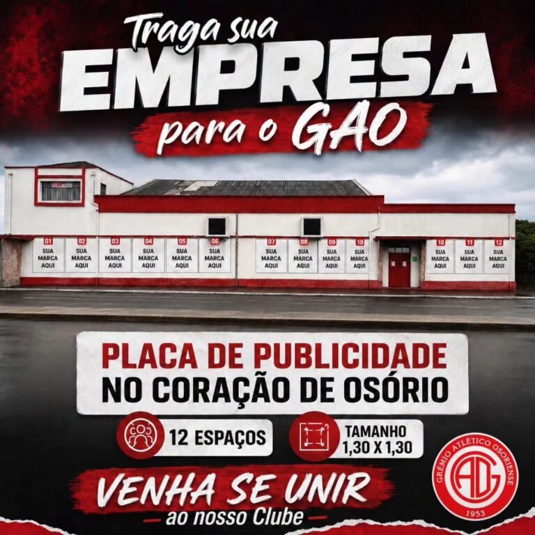 O Grêmio Atlético Osoriense (GAO) teve parte de sua estrutura danificada por um incêndio durante o temporal que atingiu Osório na última semana.