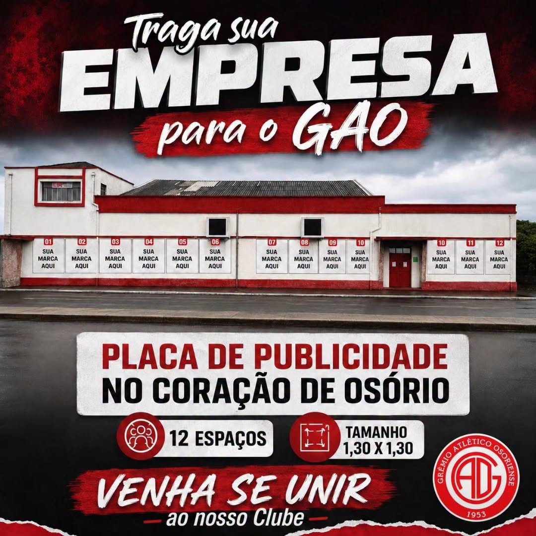 O Grêmio Atlético Osoriense (GAO) teve parte de sua estrutura danificada por um incêndio durante o temporal que atingiu Osório na última semana.