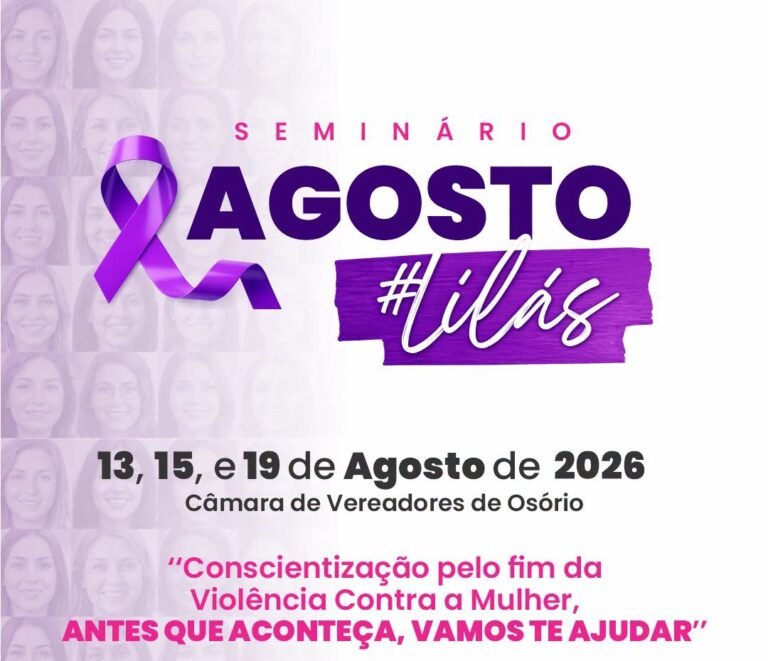 O evento conta com o apoio da Rede de Acolhimento à Mulher e ao Ofensor (RAMO), do Conselho Municipal dos Direitos da Mulher (COMDIM) e de instituições parceiras.