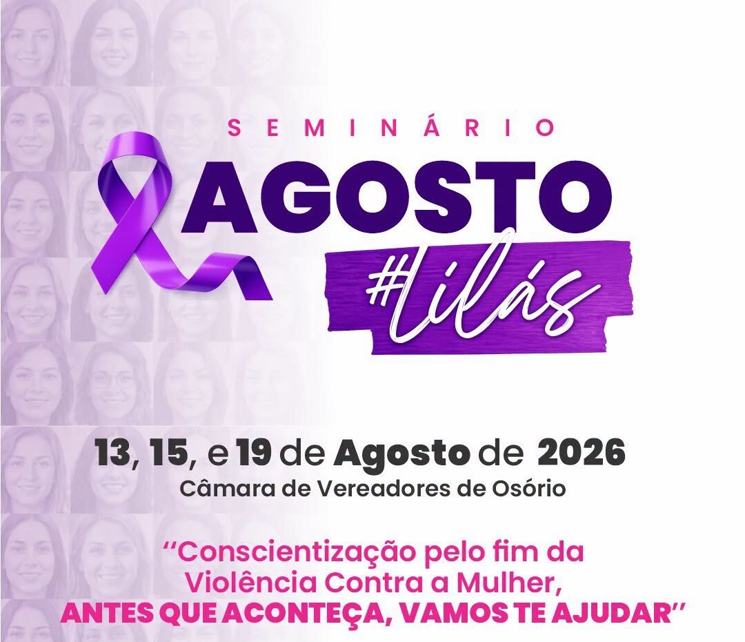 O evento conta com o apoio da Rede de Acolhimento à Mulher e ao Ofensor (RAMO), do Conselho Municipal dos Direitos da Mulher (COMDIM) e de instituições parceiras.