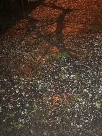 Forte chuva de granizo assusta moradores e causa danos em localidades de Osório 4 774594598 1053523717063880 2718162813905066888 n