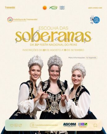 A oportunidade é destinada às interessadas em representar o município e participar de um dos principais momentos da tradicional festa.