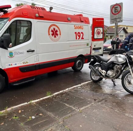Motociclista fica ferido após colisão com carro no Centro de Osório 4 788563336 2190630888149468 3696430457063227424 n