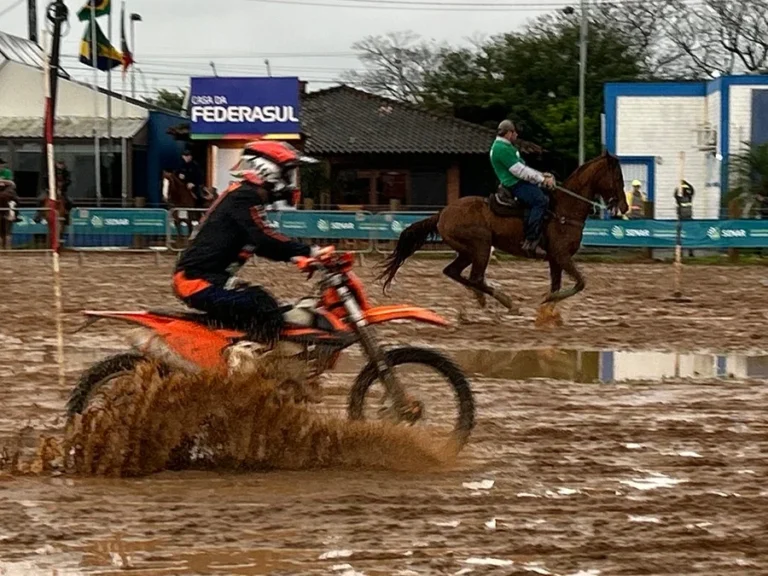 Desafio ocorreu após Seis Balizas, uma das quatro provas que somarão pontos para definir o grande campeão do Mangalarga.