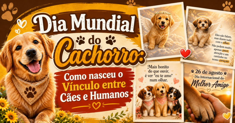 Dia Mundial do Cachorro: Como nasceu o Vínculo entre Cães e Humanos