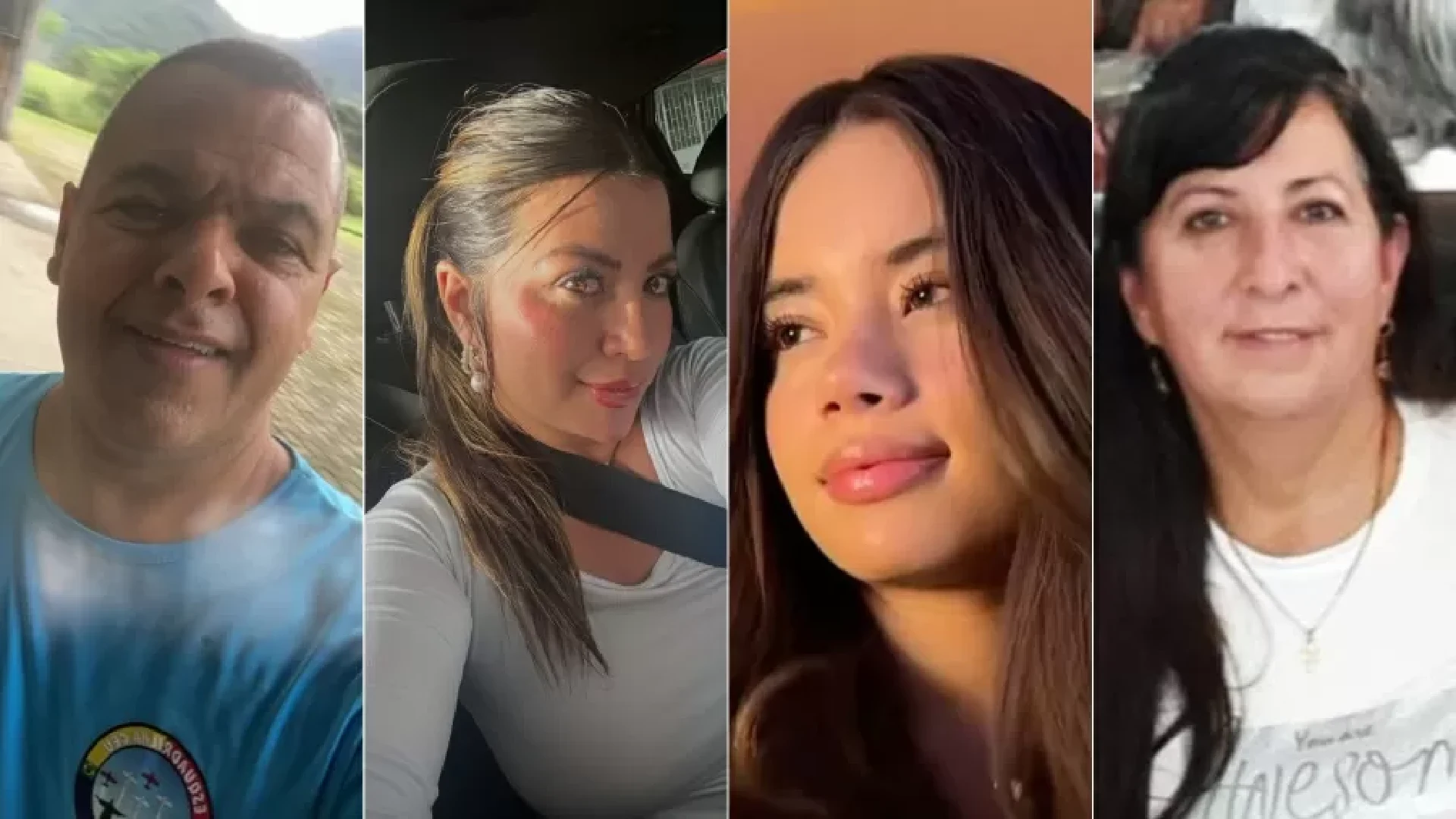 Vítimas de queda de helicóptero no RJ eram colombianas da mesma família 1 Família havia viajado ao Brasil em um grupo de seis parentes para comemorar o aniversário de 15 anos de um deles.