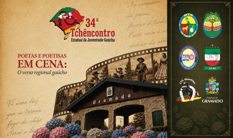 34º Tchêncontro Estadual da Juventude Gaúcha reúne jovens tradicionalistas em Gramado