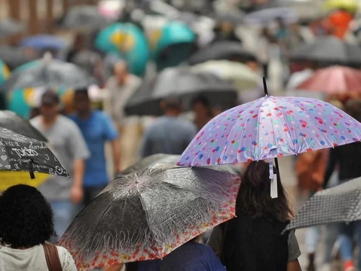 Precipitações devem ser irregulares na maior parte do Estado.