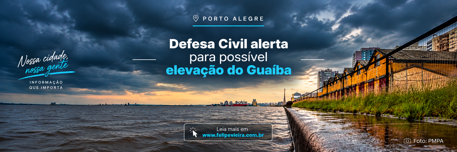 O aviso vale das 8h desta quarta-feira (23) até as 10h de sexta-feira (25) e atinge principalmente o bairro Arquipélago e outras áreas ribeirinhas da Capital.