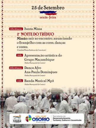 Festa em Louvor a Nossa Senhora do Rosário e Festa Maçambique iniciam nesta Quinta em Osório 4 3 1
