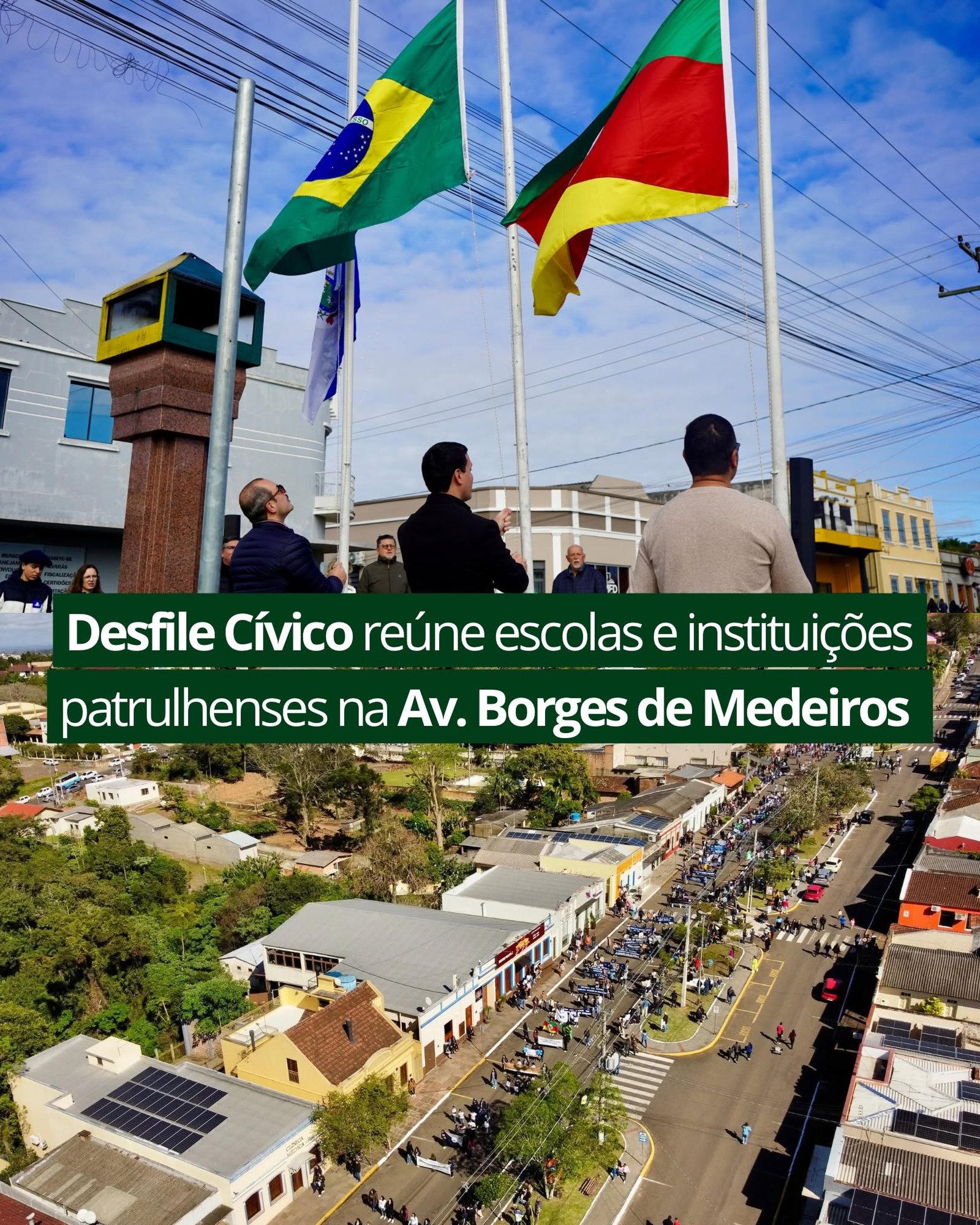 Santo Antônio da Patrulha celebrou a Independência do Brasil com um dos Maiores Desfiles Cívicos de sua História!