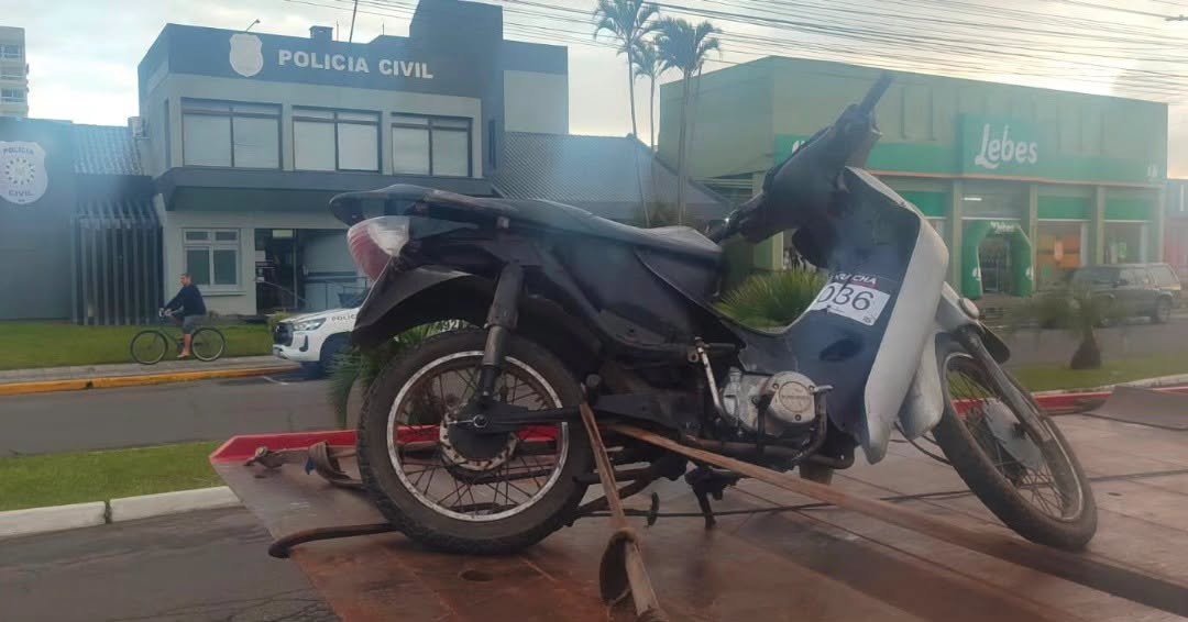 Adolescente foge de abordagem em alta velocidade e é apreendido pela Brigada Militar em Osório